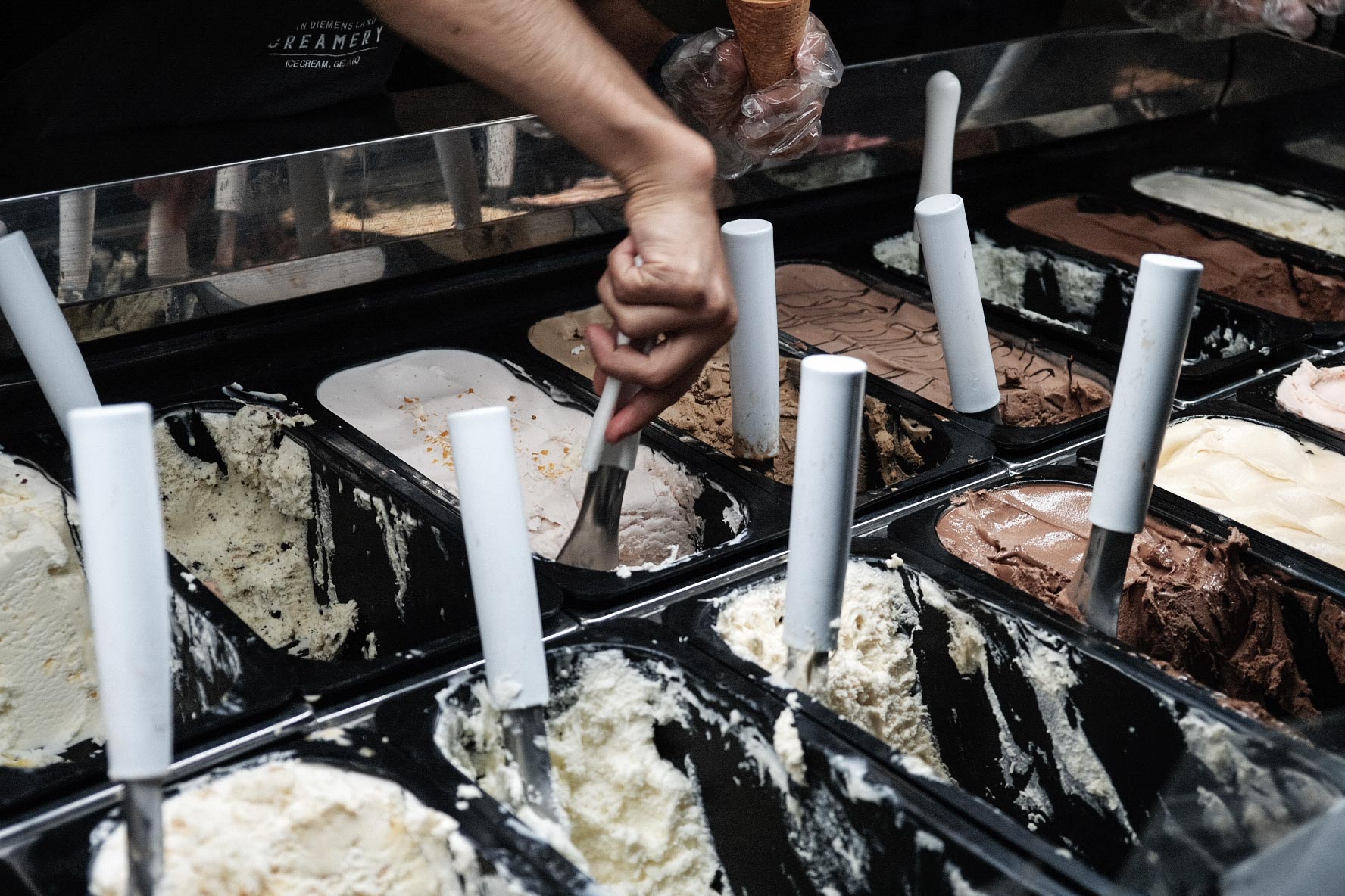 塔斯馬尼亞景點 -海上獨特手工冰淇淋小屋-Van Diemens Land Creamery。