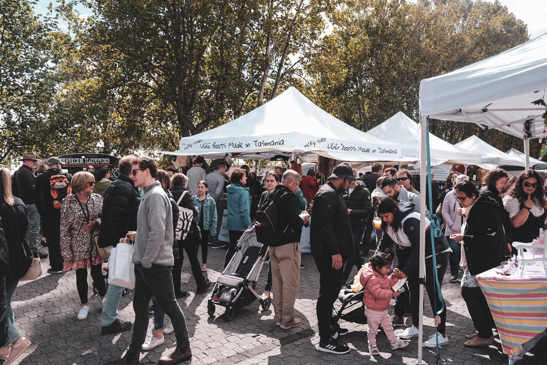 塔斯馬尼亞旅遊 ｜荷巴特Hobart必逛週六限定市集－Salamanca Market