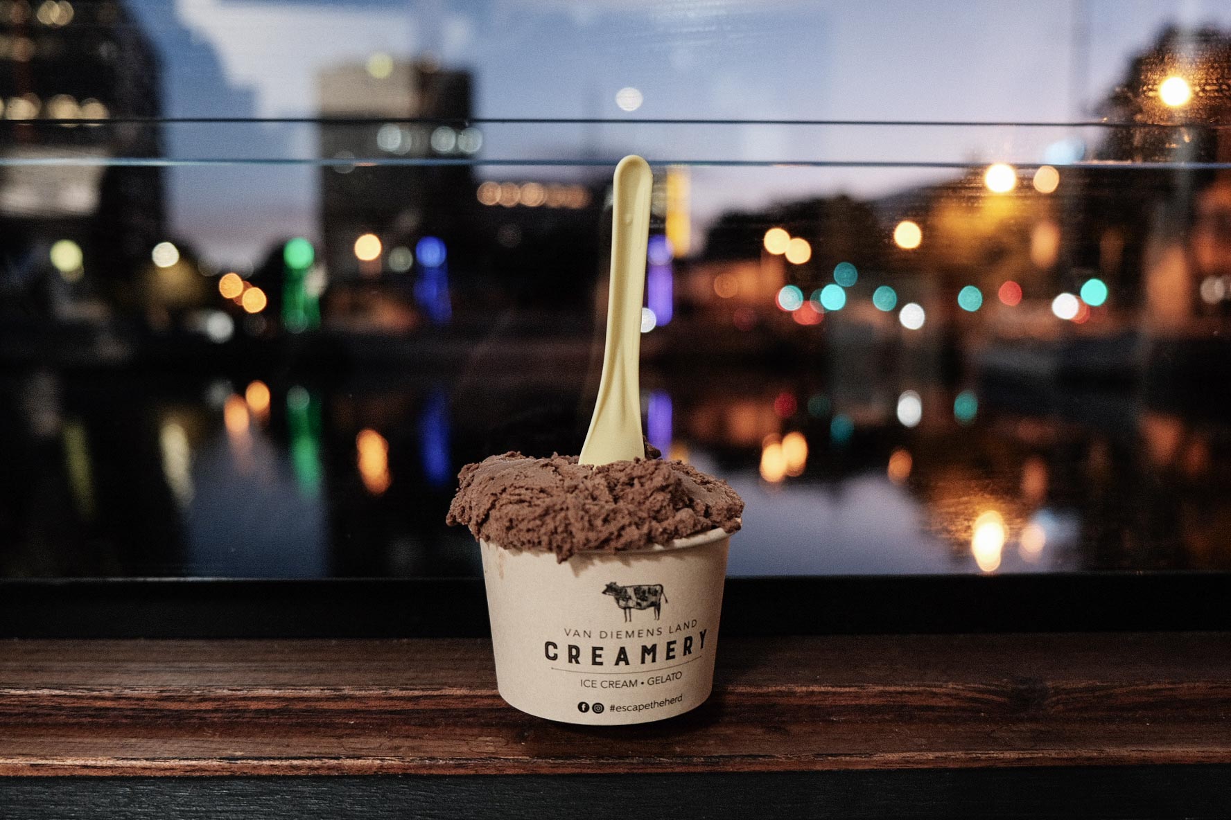 塔斯馬尼亞景點 -海上獨特手工冰淇淋小屋-Van Diemens Land Creamery。