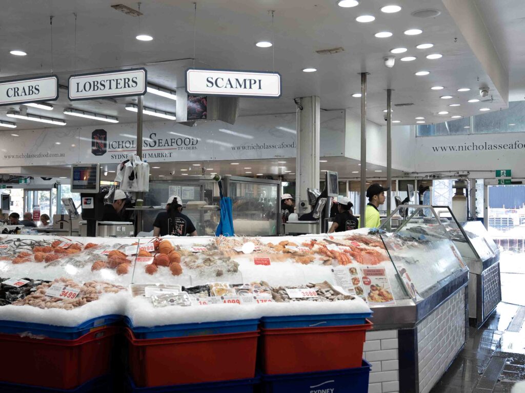 sydney fish market's retailer